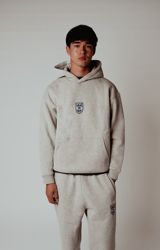 National Hero Full Tracksuit - Grey Marl