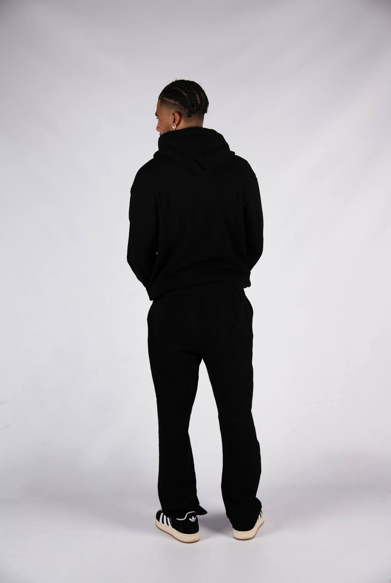 Napoleon Puff Print Full Tracksuit - Black