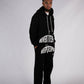 Napoleon Puff Print Full Tracksuit - Black