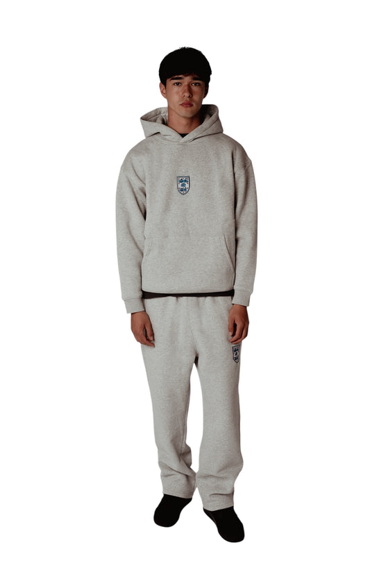 National Hero Hoodie - Grey Marl *RESTOCKED*