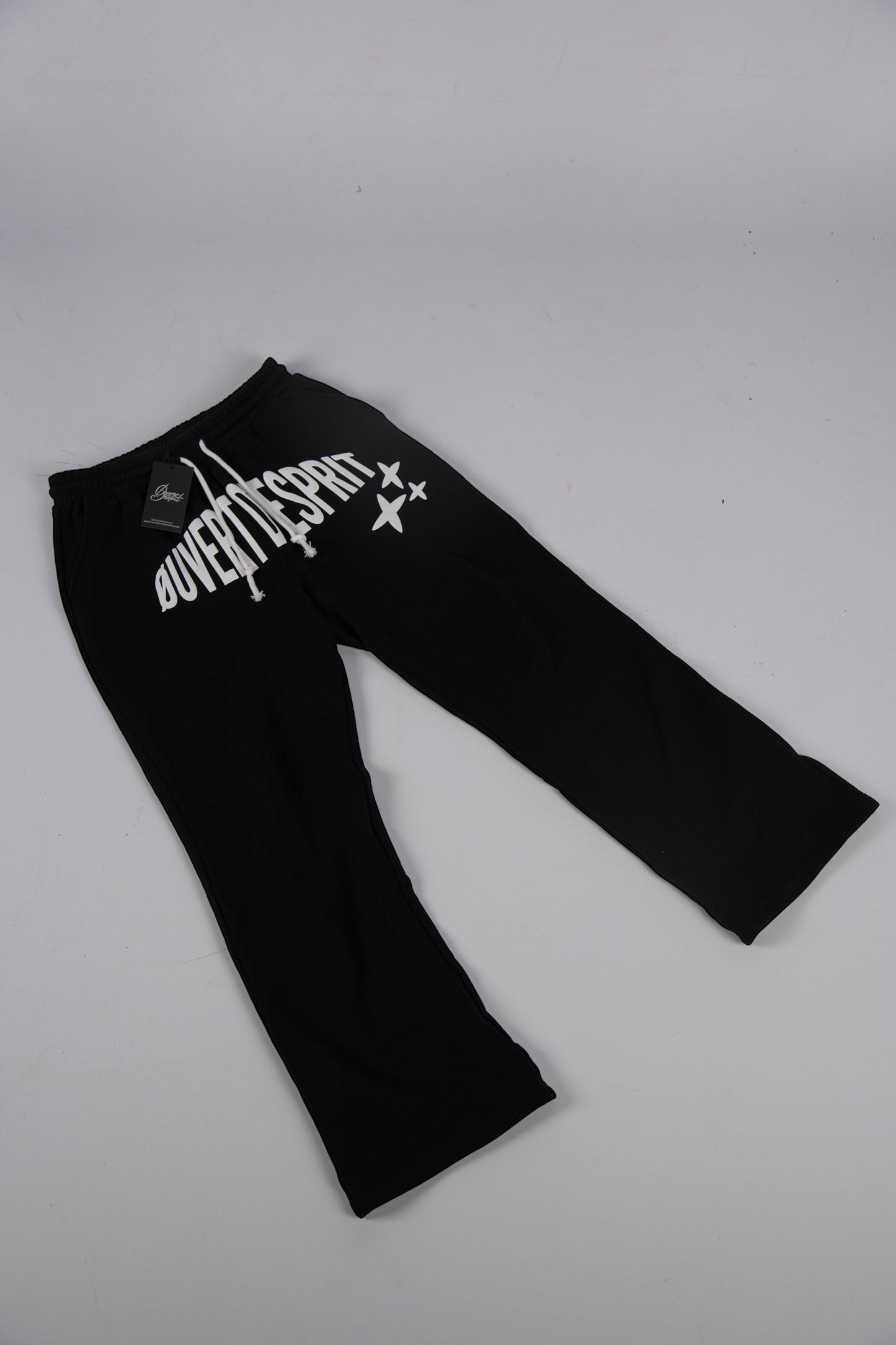 Napoleon Straight Leg Joggers - Black